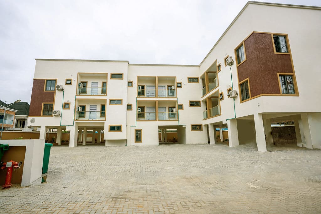 Apartment building — exterior